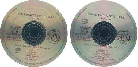 Fish - For Whom The Bells Toll! (1993) 2 CD