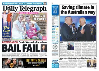 The Daily Telegraph (Sydney) – November 01, 2021