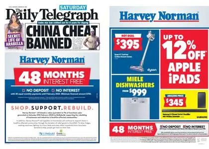 The Daily Telegraph (Sydney) – February 29, 2020