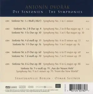 Dvorak - Symphonies Nos. 1-9 - Otmar Suitner, Staatskapelle Berlin [5CD]