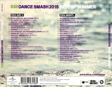 VA - 538 Dance Smash 2015 Best Of Summer (2015)
