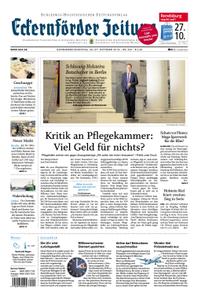 Eckernförder Zeitung - 26. Oktober 2019