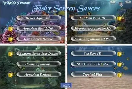 A.I.O. Fishy Screen Savers