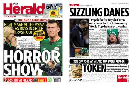 The Herald (Ireland) – November 15, 2017