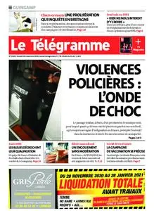 Le Télégramme Guingamp – 28 novembre 2020