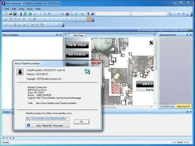 STAAD.Pro V8i SS6 version 20.07.11.90