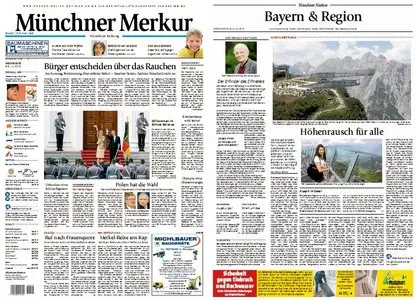 Münchner Merkur Wochenendausgabe vom 3./4. Juli 2010