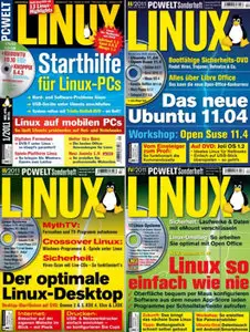 PCWELT Sonderheft Linux Jahrgang 2011 Full Year Collection