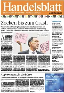Handelsblatt vom 11 September 2013