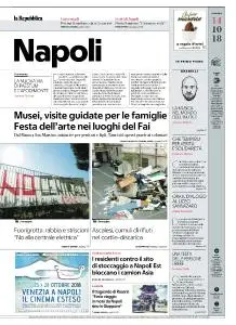 la Repubblica Napoli - 14 Ottobre 2018