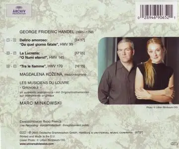Magdalena Kozena, Marc Minkowski - Handel: Italian Cantatas (2000) (Repost)