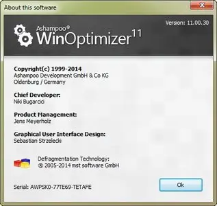 Ashampoo WinOptimizer 11.00.30