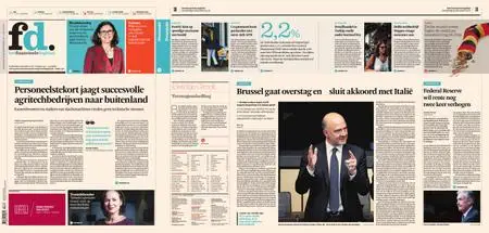 Het Financieele Dagblad – 20 december 2018