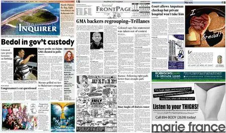 Philippine Daily Inquirer – July 19, 2011