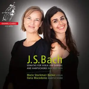 Marie Stockmarr Becker - J.S. Bach Sonatas for Viola (da Gamba) and Harpsichord BWV 1027-1029 (2021) [24/192]