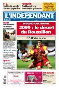 L'Indépendant du Dimanche 15 Janvier 2017