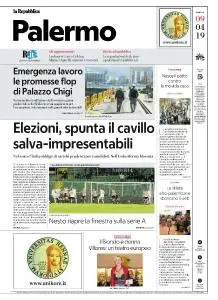 la Repubblica Palermo - 9 Aprile 2019