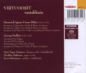 Petri Tapio Mattson, Markku Mäkinen, Eero Palviainen - A Virtuoso faceoff: Biber & Muffat - Violin Sonatas (2010)