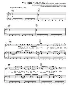 You're Not There - Lukas Graham (Piano-Vocal-Guitar)