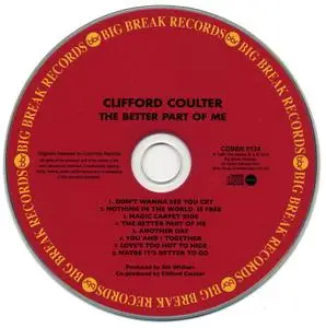 Clifford Coulter - The Better Part Of Me (1980) [2012, Remastered Reissue]