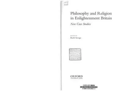 Philosophy and Religion in Enlightenment Britain: New Case Studies