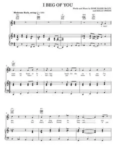 I beg of you - Elvis Presley (Piano-Vocal-Guitar)