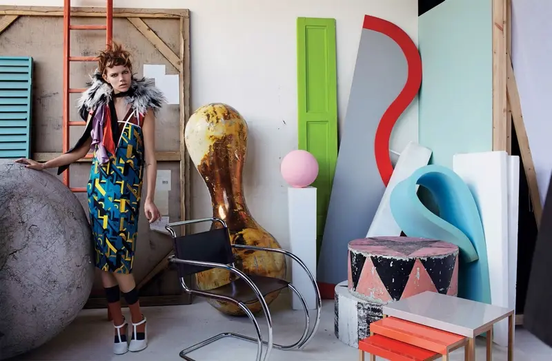 Freja Beha Erichsen by Mario Testino for Vоgue UK September 2014