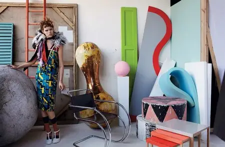 Freja Beha Erichsen by Mario Testino for Vоgue UK September 2014