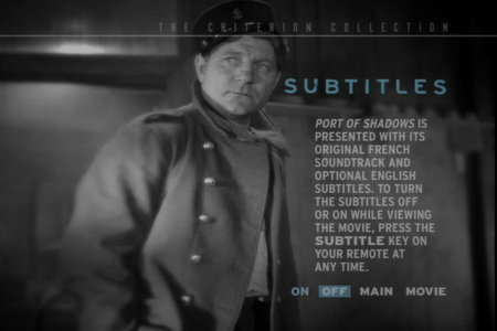PORT OF SHADOWS (1938) - (The Criterion Collection - #245) [DVD9] [2004]