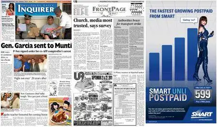 Philippine Daily Inquirer – September 17, 2011