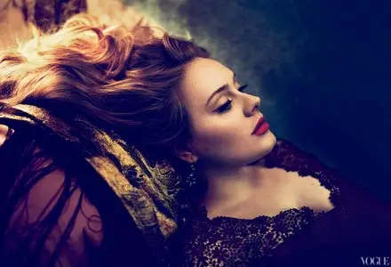 Adele by Mert & Marcus for Vogue US March 2012