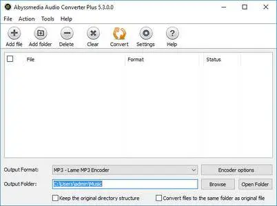 Abyssmedia Audio Converter Plus 5.7.5.0
