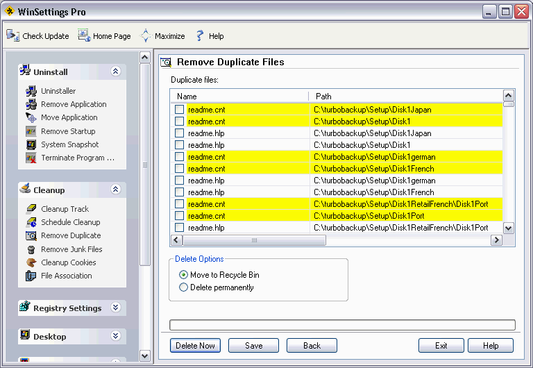 WinSettings Pro 2.1