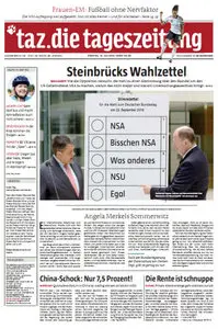 Tageszeitung TAZ vom 16 Juli 2013