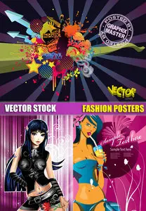 Vector Stock - Fashion Posters