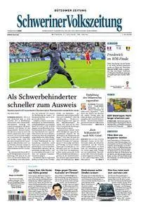 Schweriner Volkszeitung Bützower Zeitung - 11. Juli 2018