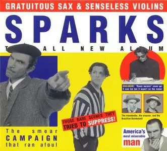 Sparks - Gratuitous Sax & Senseless Violins (1994) {2019, 3CD Box Set, Remastered}