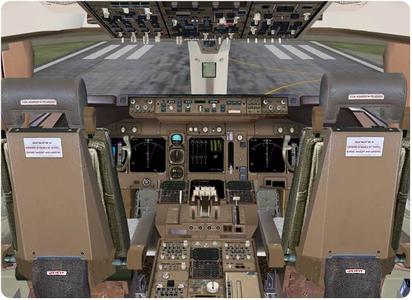 PMDG 747-400 V1.10 Addon for Microsoft Flight Simulator 2004!!!!