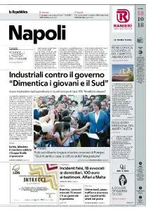 la Repubblica Napoli - 18 Ottobre 2018