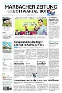 Marbacher Zeitung - 20. Oktober 2017