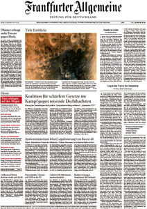 Frankfurter Allgemeine Zeitung vom Freitag, 26. September 2014