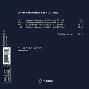 Francesco Corti, Il Pomo d'Oro - Johann Sebastian Bach: Harpsichord Concertos, Vol. 1 (2020)