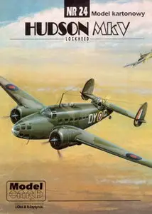 ModelCard 024 Lockheed Hudson Mk.V