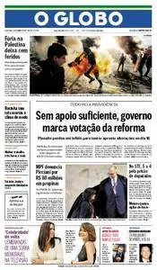 O Globo - 08 Dezembro 2017 - Sexta