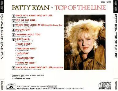 Patty Ryan - Top Of The Line (1989) [Polydor K.K. P00P 20272, Japan]
