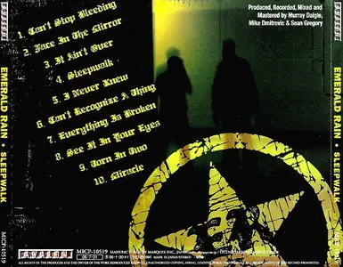 Emerald Rain - Sleepwalk (2005) [Japanese Ed.]