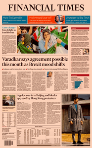 Financial Times Europe – 11 October 2019