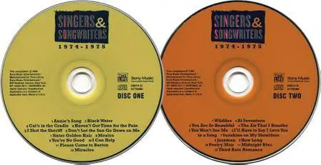 VA - Singers & Songwriters 1974-1975 (1999) 2CDs, Reissue 2010