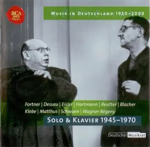 Musik in Deutschland 1950-2000 - Solo und Klavier 1945-1970 (2001)