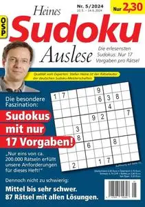 Heines Sudoku Auslese - Nr.5 2024